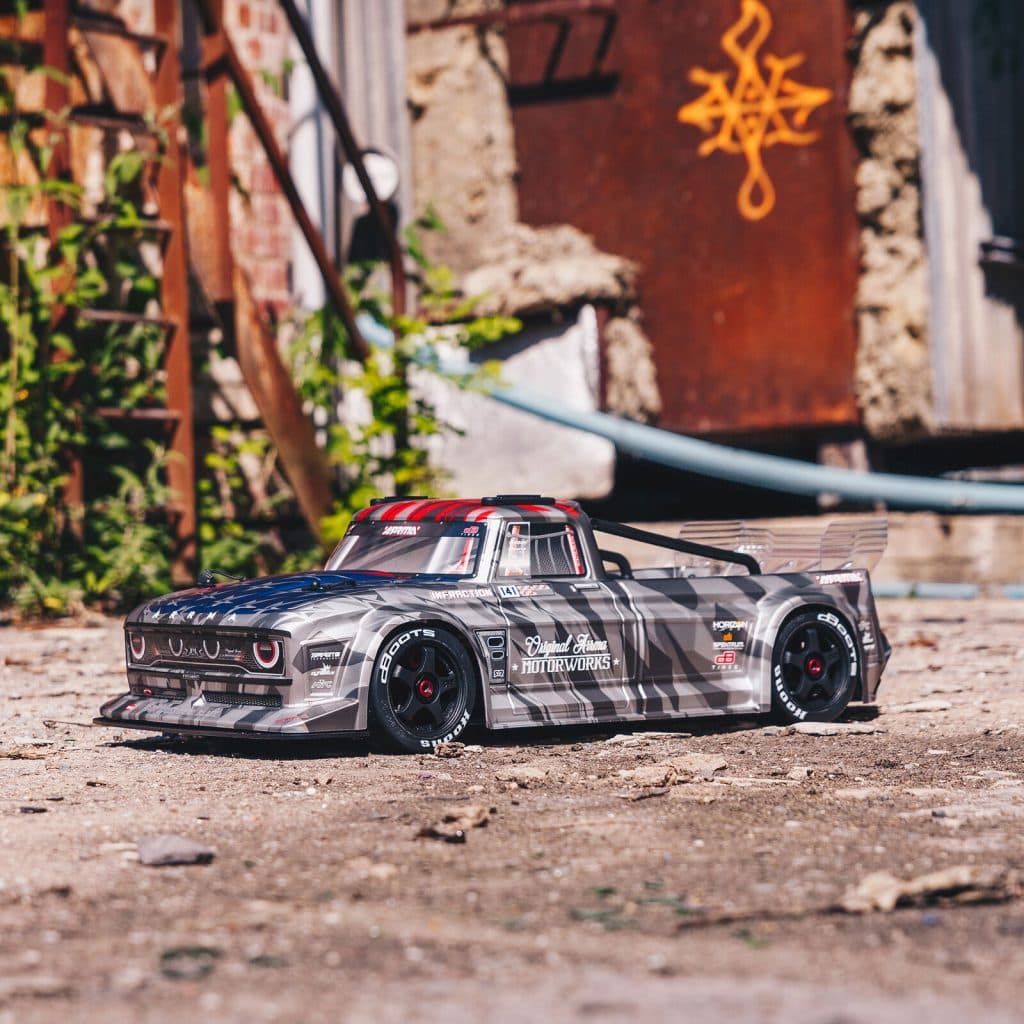 CARRO ARRMA 1/7 INFRACTION 6S BLX ALL-ROAD RTR SILVER ARA7615V2T2