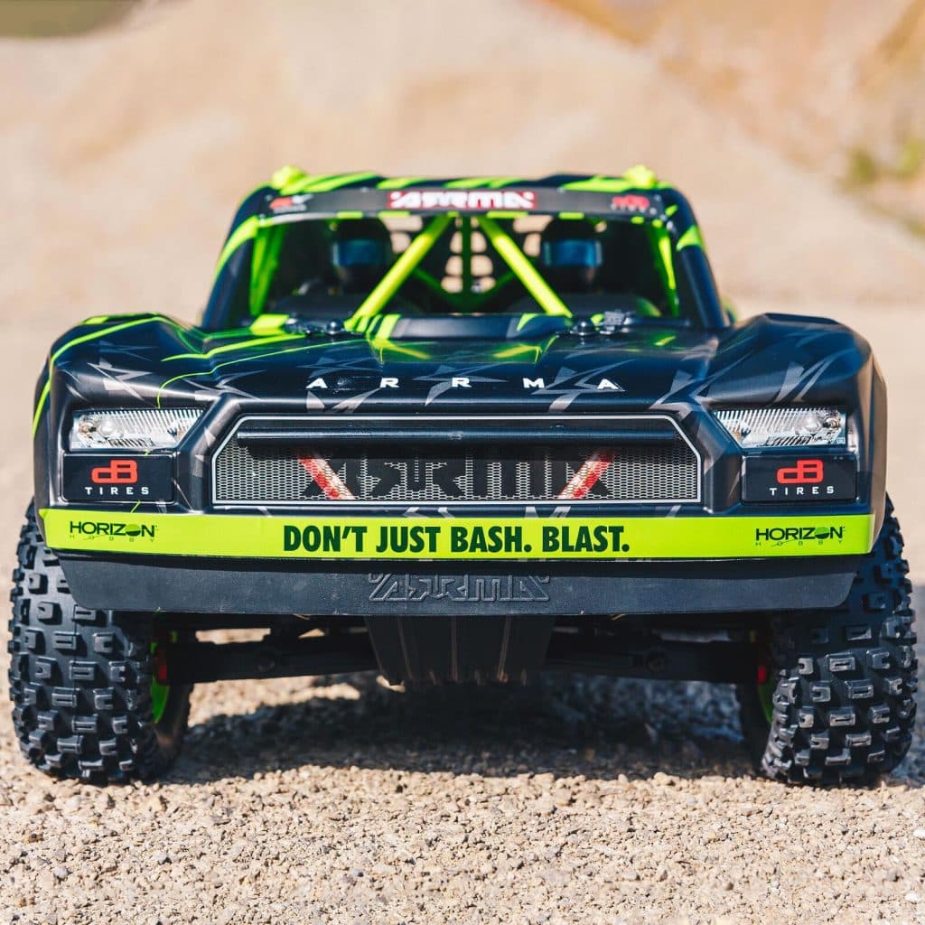 CARRO ARRMA 1/7 MOJAVE 6S 4WD BLX DESERT RTR Verde/Negro ARA7604V2T1