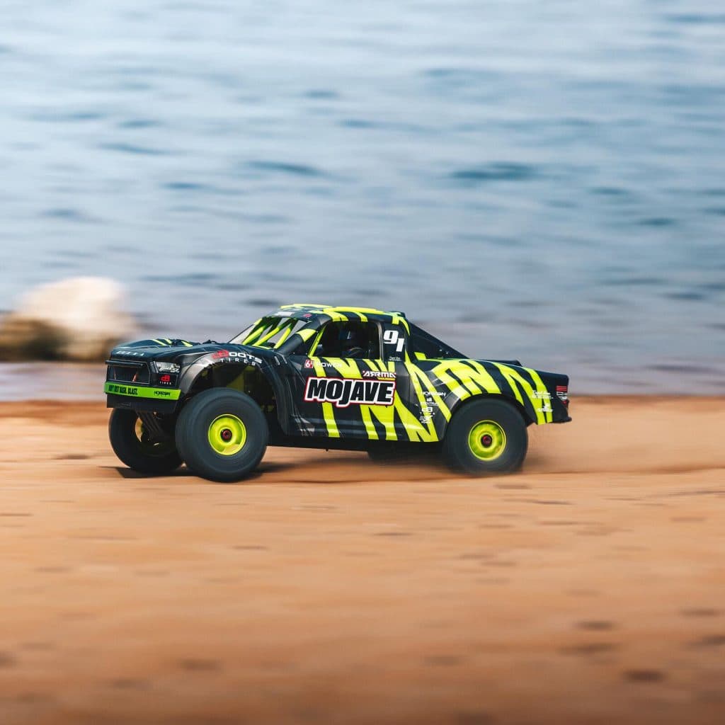 CARRO ARRMA 1/7 MOJAVE 6S 4WD BLX DESERT RTR Verde/Negro ARA7604V2T1