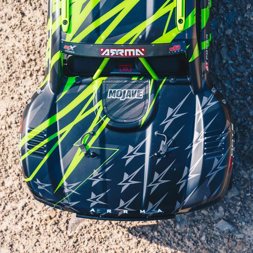 CARRO ARRMA 1/7 MOJAVE 6S 4WD BLX DESERT RTR Verde/Negro ARA7604V2T1