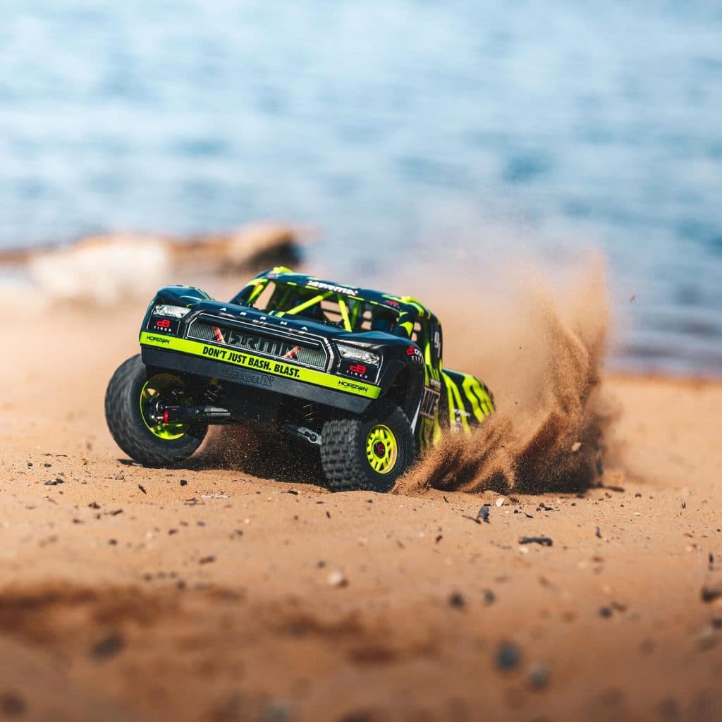 CARRO ARRMA 1/7 MOJAVE 6S 4WD BLX DESERT RTR Verde/Negro ARA7604V2T1