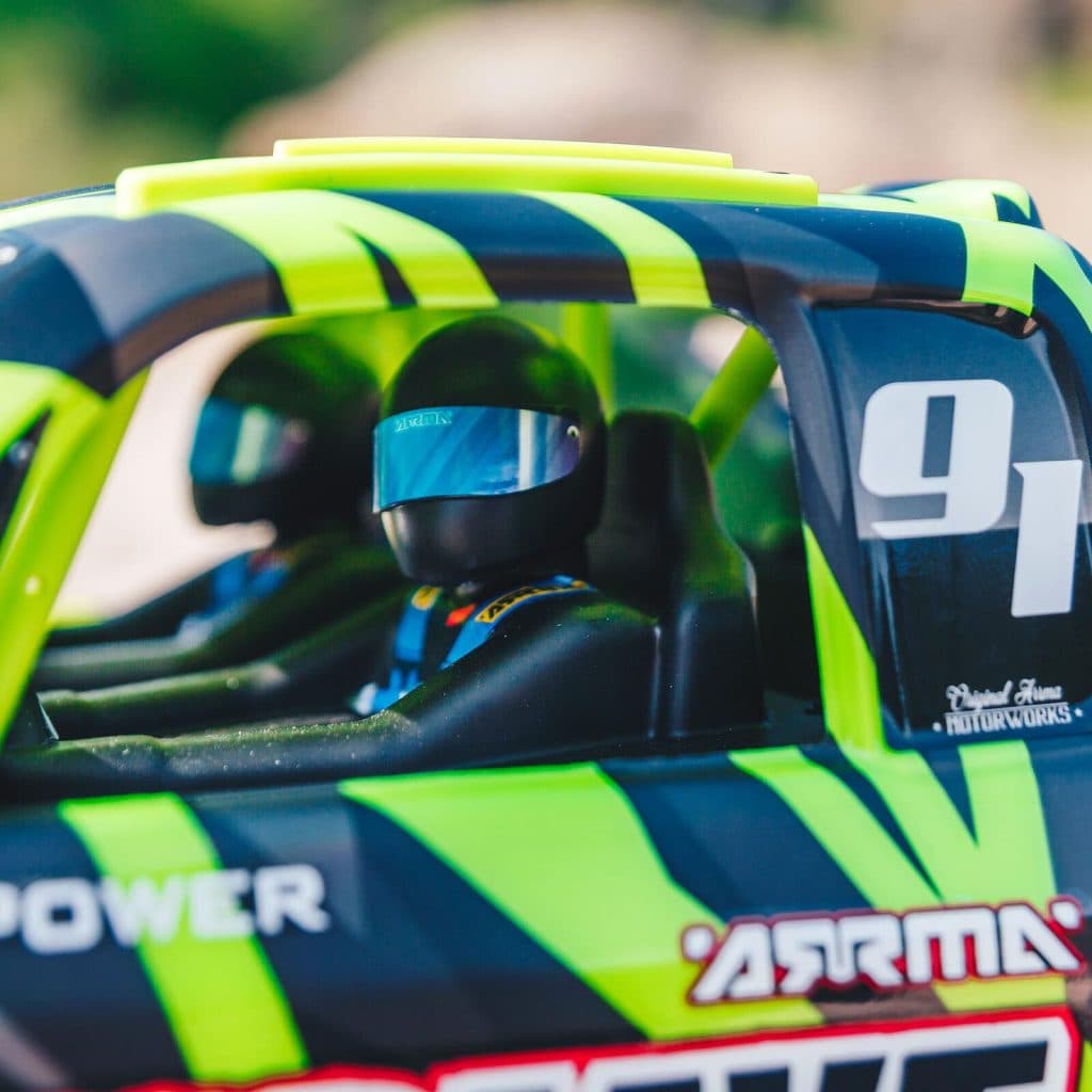 CARRO ARRMA 1/7 MOJAVE 6S 4WD BLX DESERT RTR Verde/Negro ARA7604V2T1