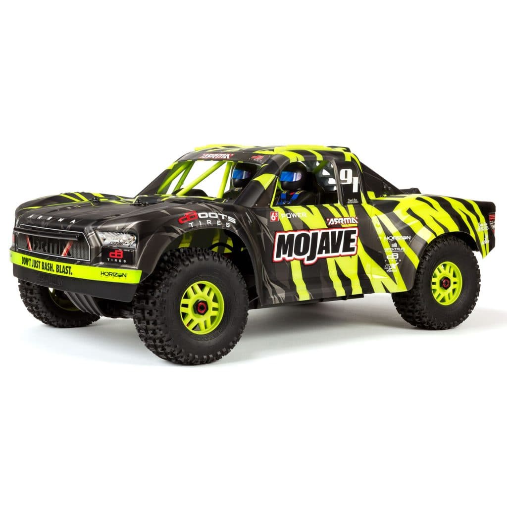 CARRO ARRMA 1/7 MOJAVE 6S 4WD BLX DESERT RTR Verde/Negro ARA7604V2T1