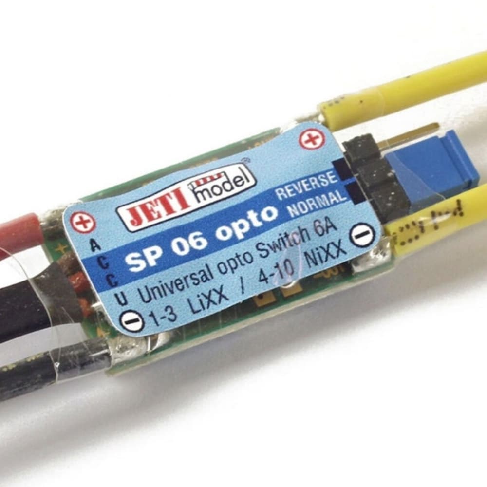 JETI ELECTRONIC IGNTION KILL SWTICH SP 06 OPTO 15V/6A J-SP06-O
