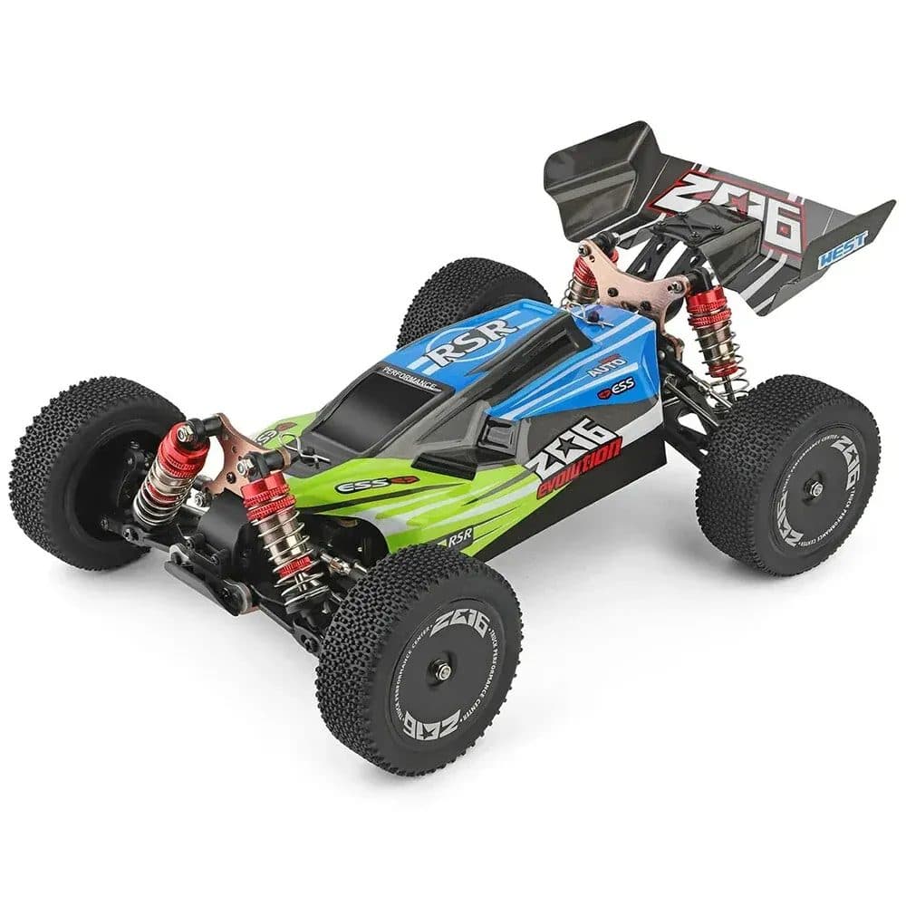 CARRO WLTOYS 1/14 BUGGY DRIVING 60KM BLUE/GREEN 144001 POA5784807