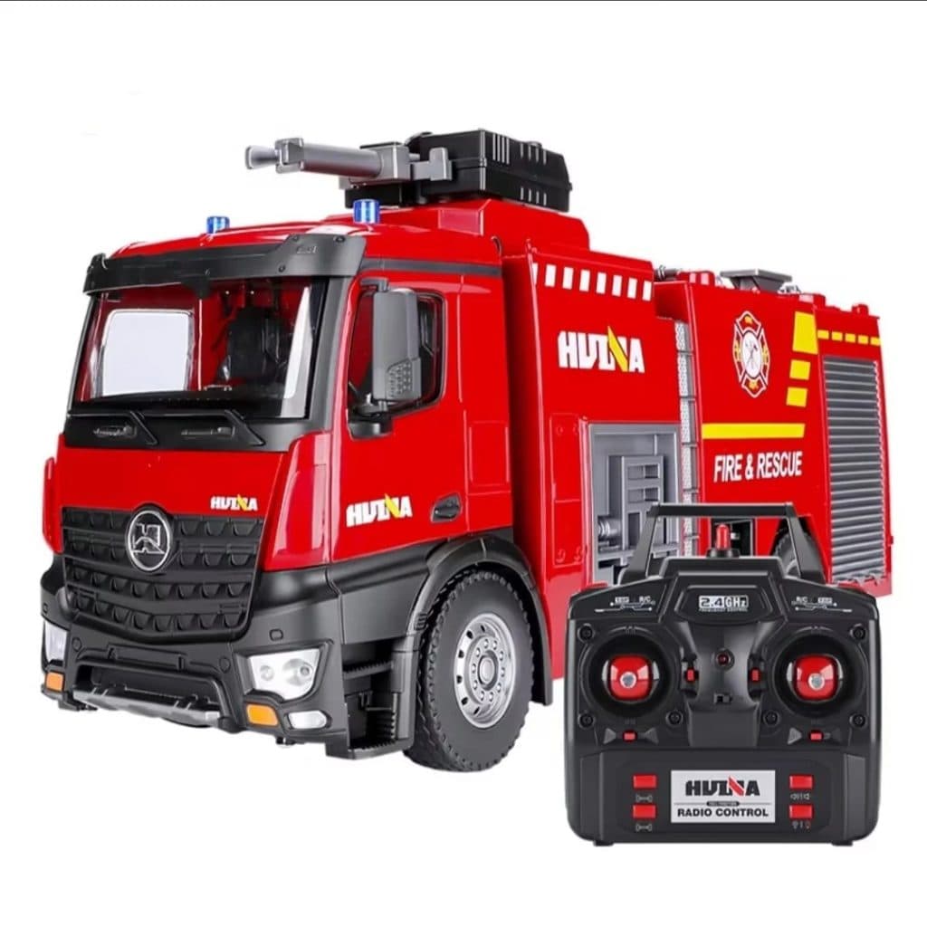 CAMINHAO HUINA 1/14 RC BOMBEIRO SPRAY DE AGUA 22CH FIRETRUCK 1562