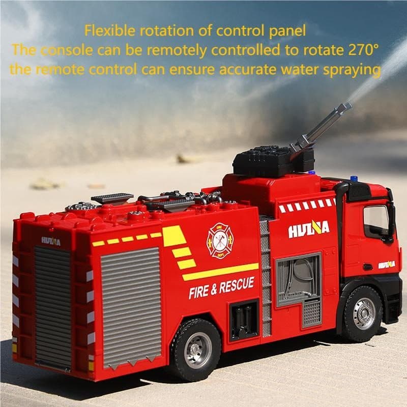 CAMINHAO HUINA 1/14 RC BOMBEIRO SPRAY DE AGUA 22CH FIRETRUCK 1562