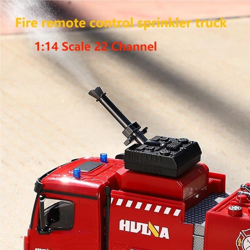 CAMINHAO HUINA 1/14 RC BOMBEIRO SPRAY DE AGUA 22CH FIRETRUCK 1562