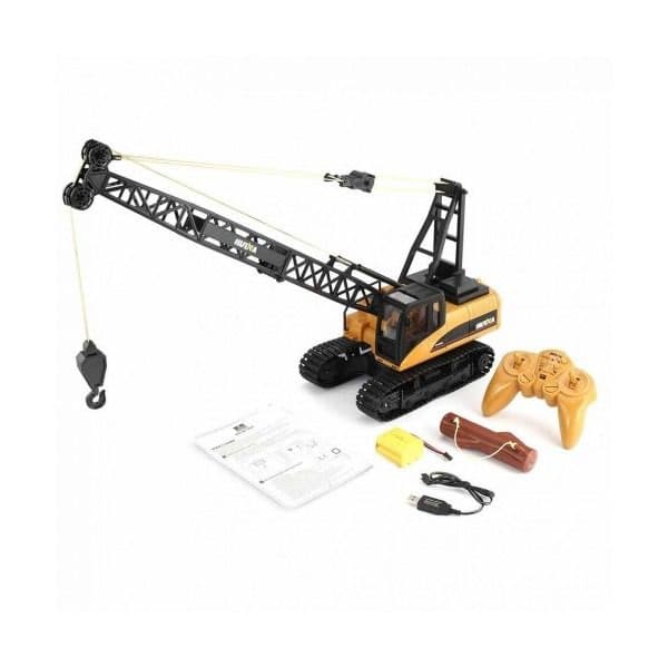 CAMINHAO HUINA 1/14 GRUA CRANE 15CH 1572