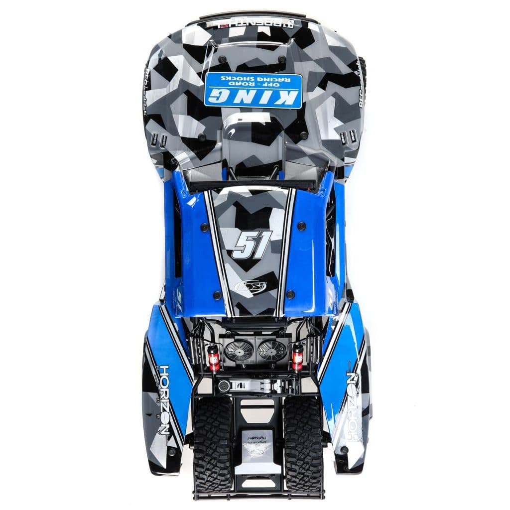 CARRO LOSI 1/6 SUPER BAJA REY 2.0 4WD RTR KING SHOCKS BLUE LOS05021T2