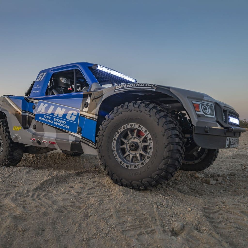 CARRO LOSI 1/6 SUPER BAJA REY 2.0 4WD RTR KING SHOCKS BLUE LOS05021T2