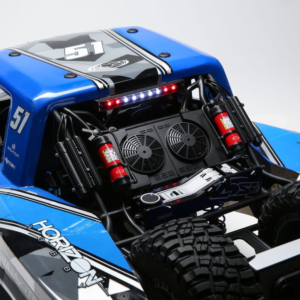CARRO LOSI 1/6 SUPER BAJA REY 2.0 4WD RTR KING SHOCKS BLUE LOS05021T2