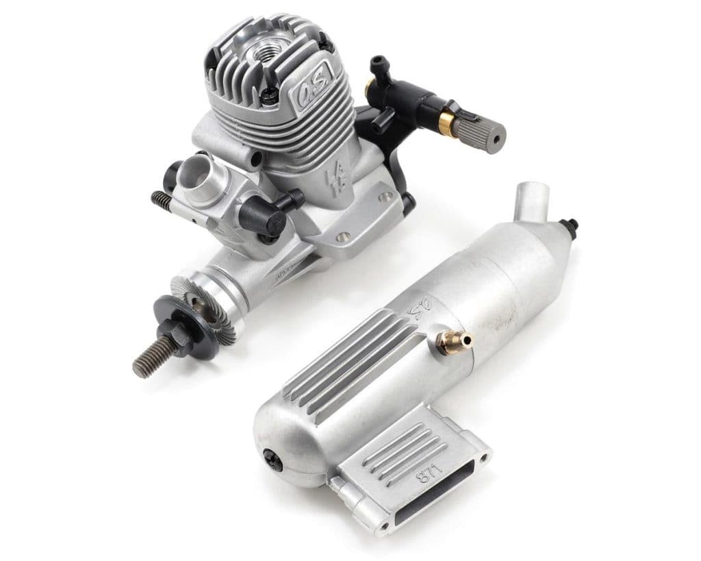 MOTOR OS 15LA SILVER (10G) W/MUFFLER 871 11532