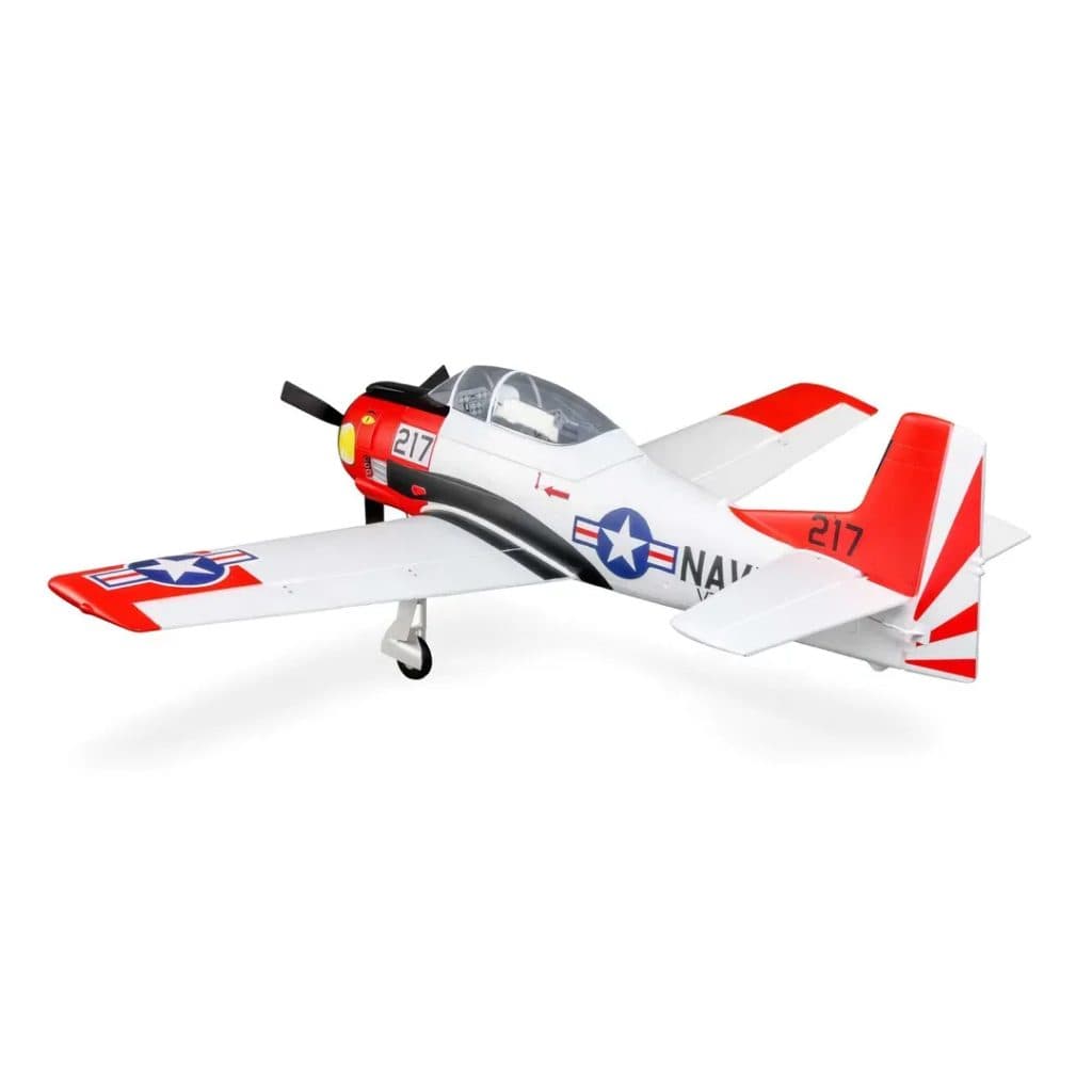 AVIÃO E-FLITE T-28 TROJAN 1.2M PNP con SMART EFL18375