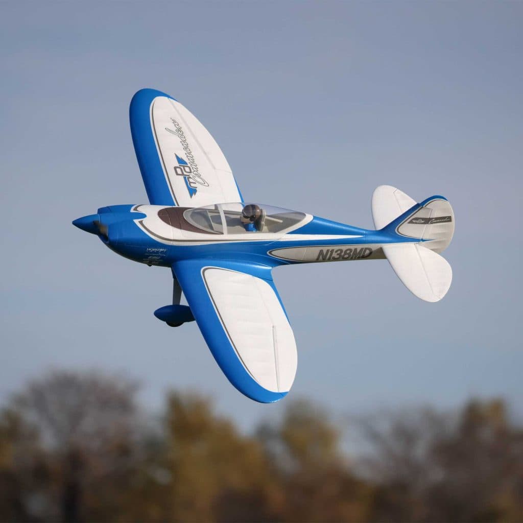 AVIÃO E-FLITE COMMANDER MPD 1.4M BNF BASIC