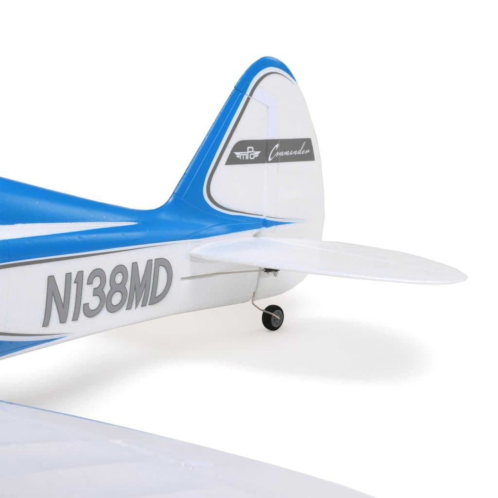 AVIÃO E-FLITE COMMANDER MPD 1.4M BNF BASIC