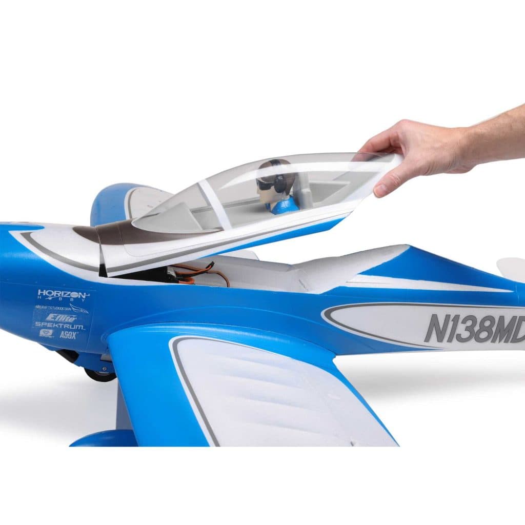 AVIÃO E-FLITE COMMANDER MPD 1.4M BNF BASIC