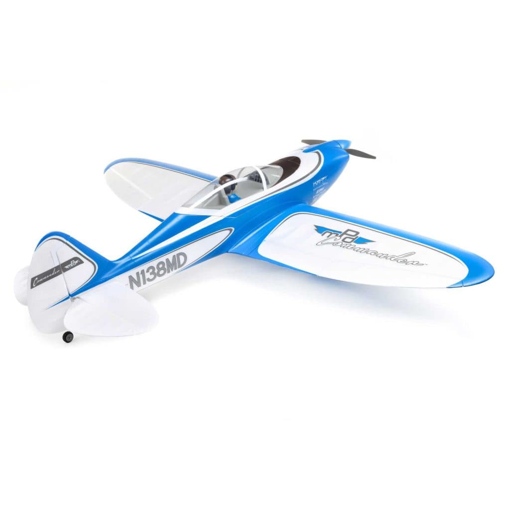 AVIÃO E-FLITE COMMANDER MPD 1.4M BNF BASIC