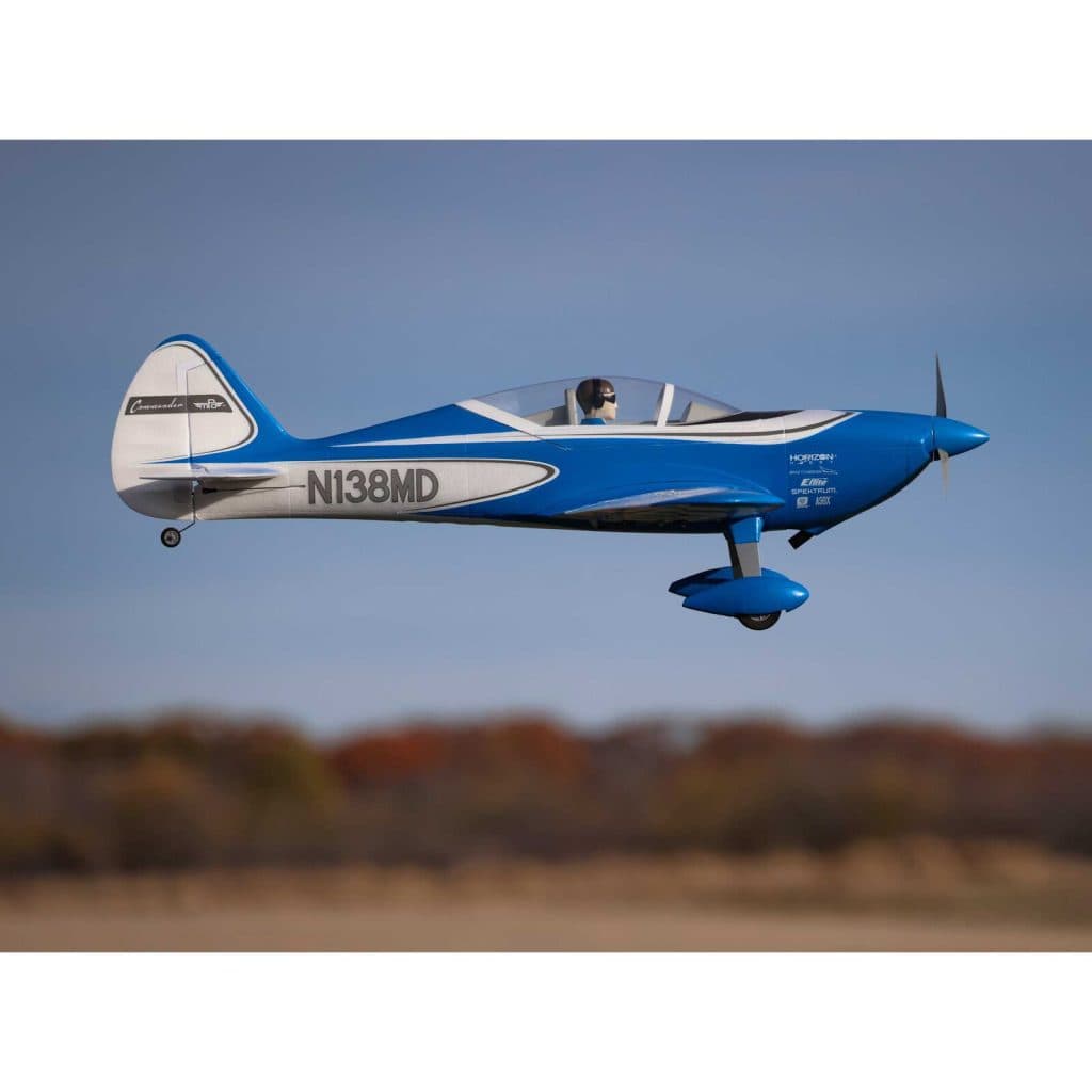 AVIÃO E-FLITE COMMANDER MPD 1.4M BNF BASIC
