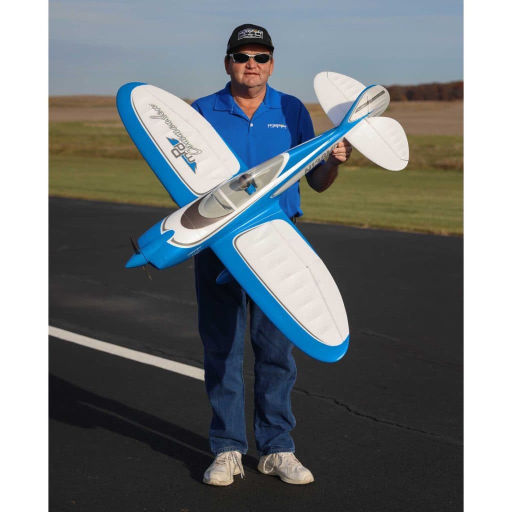 AVIÃO E-FLITE COMMANDER MPD 1.4M BNF BASIC