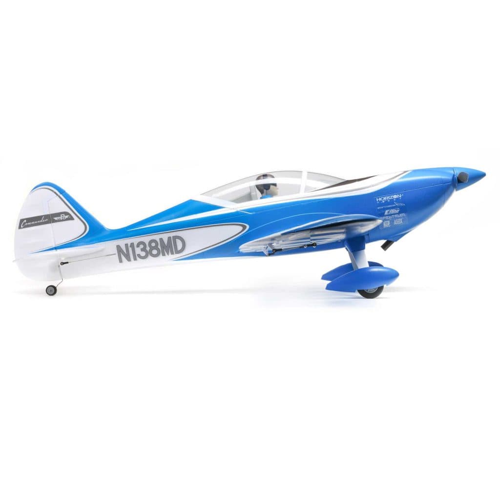 AVIÃO E-FLITE COMMANDER MPD 1.4M BNF BASIC