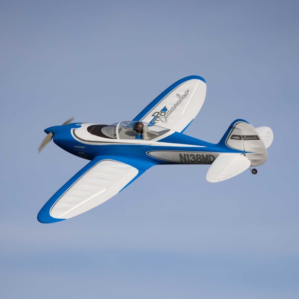 AVIÃO E-FLITE COMMANDER MPD 1.4M BNF BASIC