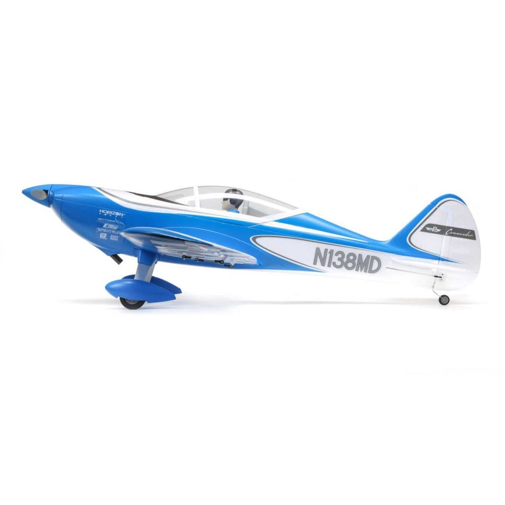 AVIÃO E-FLITE COMMANDER MPD 1.4M BNF BASIC