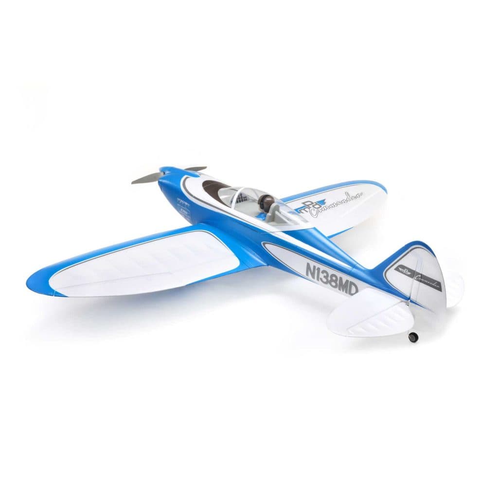 AVIÃO E-FLITE COMMANDER MPD 1.4M BNF BASIC