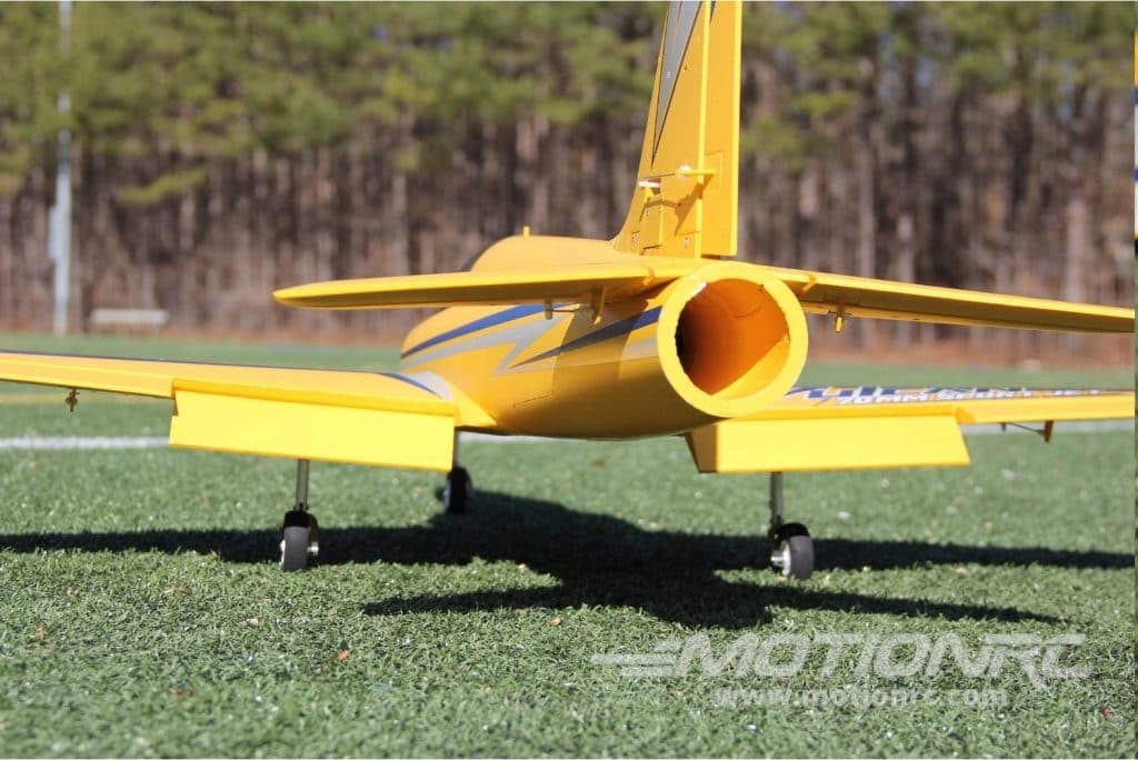 AVIÃO FW VULCAN 70MM YELLOW PNP FJ21911P