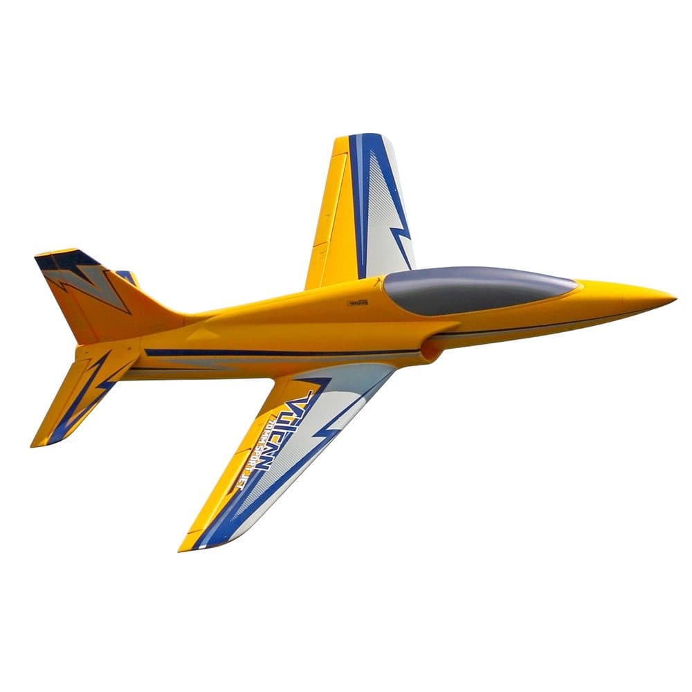AVIÃO FW VULCAN 70MM YELLOW PNP FJ21911P
