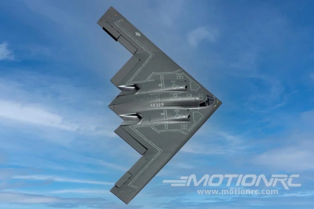 AVIÃO FW B-2 STEALTH SPIRIT BOMBER TWIN 70MM EDF JET PNP FJ31711P