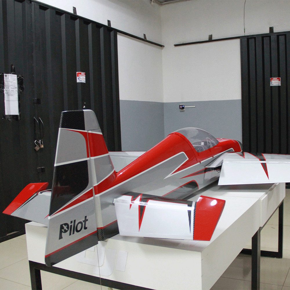 AVIAO PILOT RC EXTRA NG 103" (2.63M) 04 GRAY/RED
