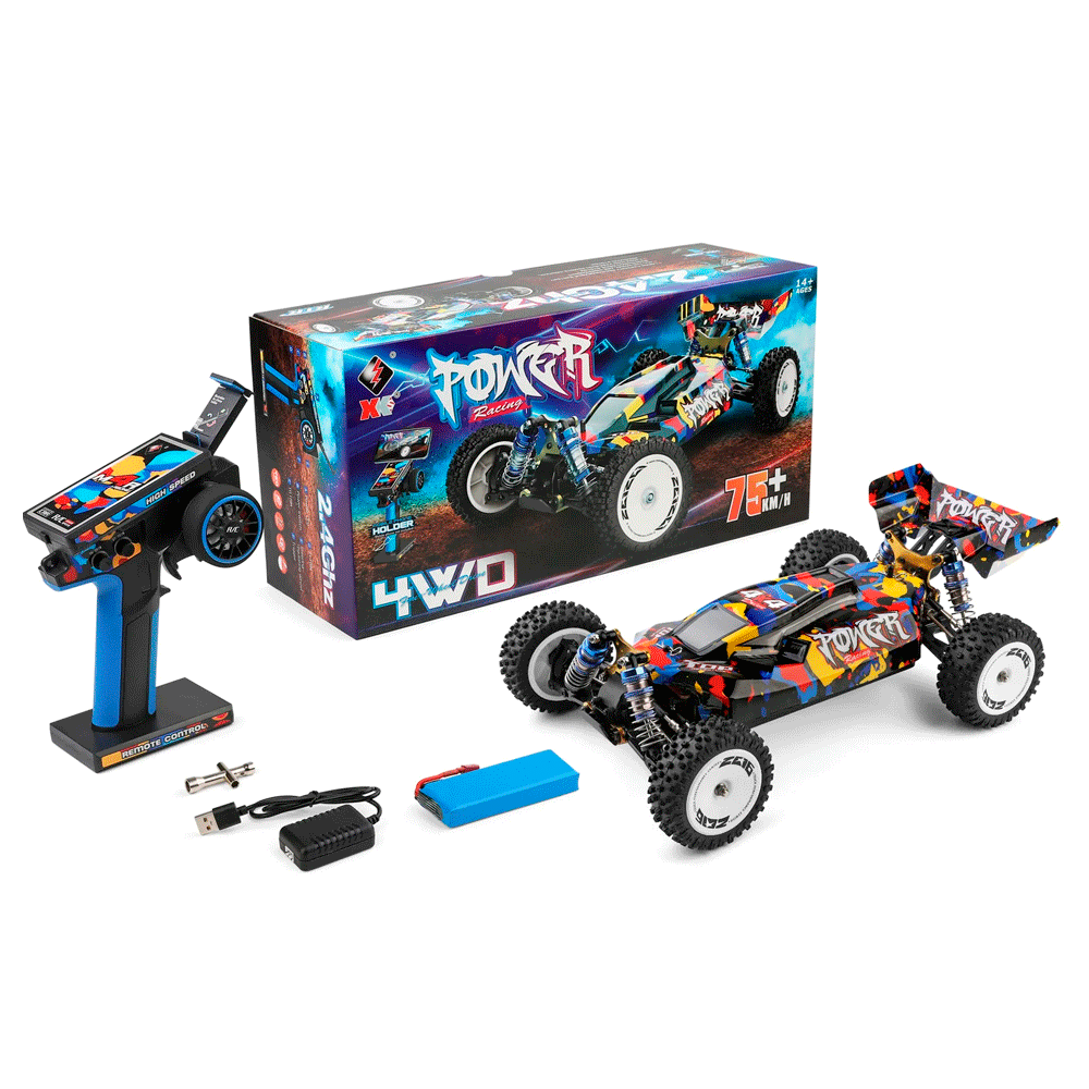 CARRO WLTOYS 1/12 POWER RACING 75KM 4WD 124007