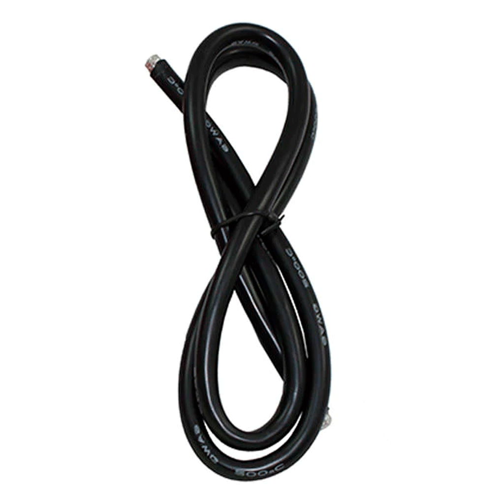 PRC SILICONE WIRE 8 AWG 36" BLACK SW-08B