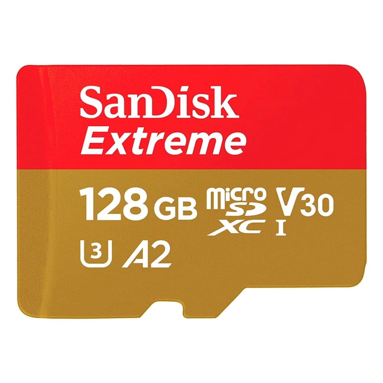 SANDISK MICROSDXC EXTREME 128GB 190MB/S CARD WITH ADAPTER