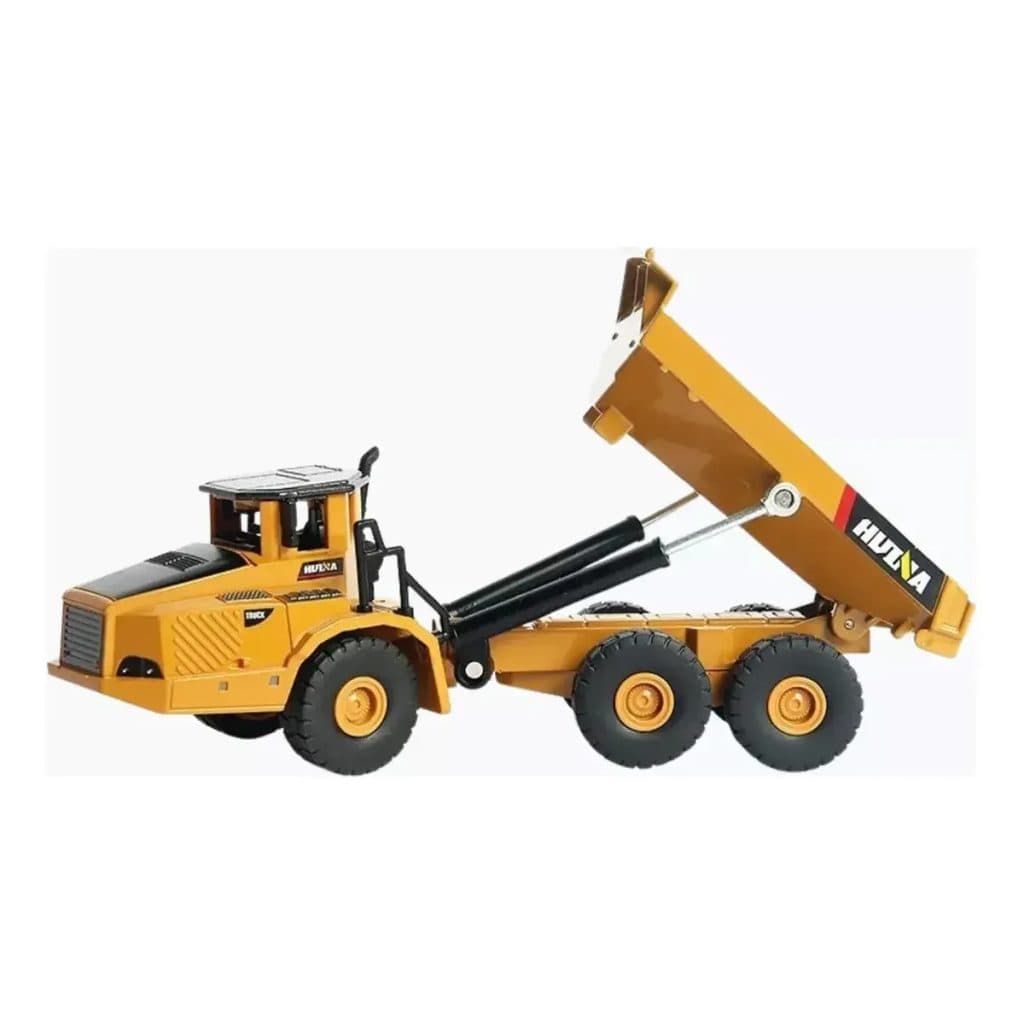 HUINA MINIATURA 1/50 METAL ARTICULATED TRUCK BASCULANTE 1712