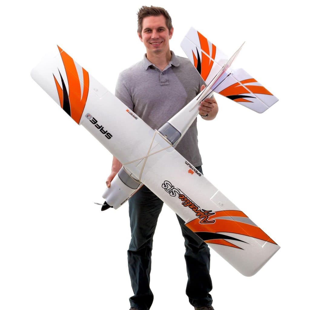 AVIÃO E-FLITE APPRENTICE STS 1.5M RTF BASIC SMART TRAINER EFL370001