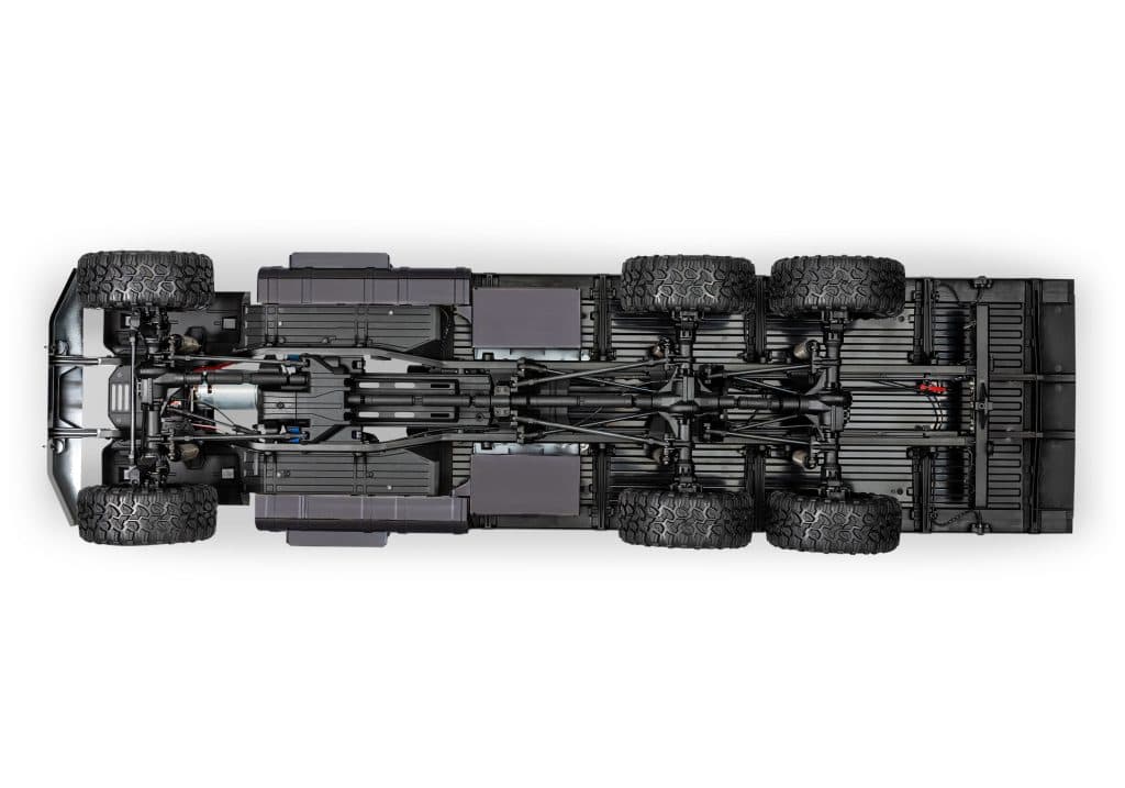 CARRO TRAXXAS 1/10 TRX-6 ULTIMATE RC HAULER 6WD TQI BLACK 88086-84