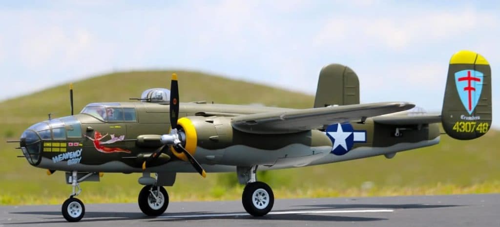 AVIAO FW FLIGHTLINE B-25J MITCHELL 1600MM 63" PNP FLW306P