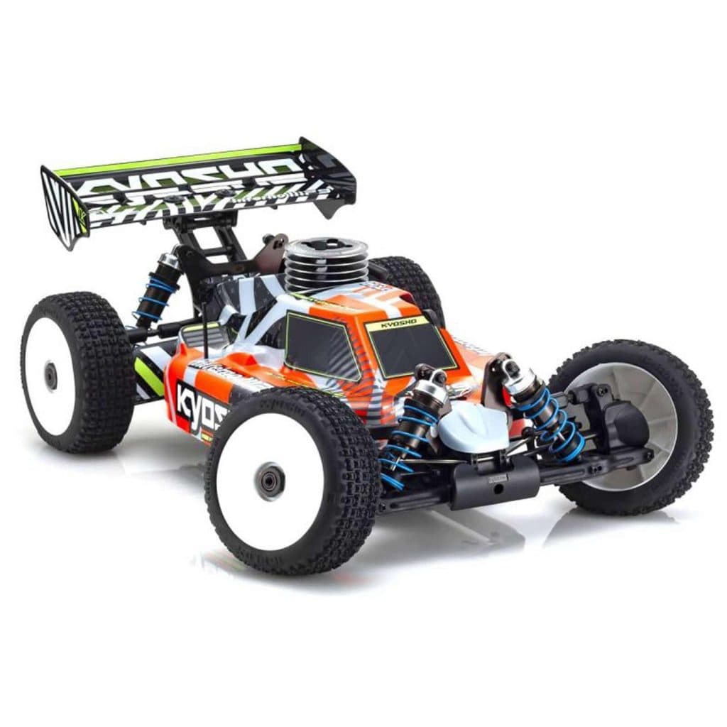 CARRO KYOSHO 1/8 INFERNO MP9 TKI4 V2 .21 RTR 4WD BUGGY 33021