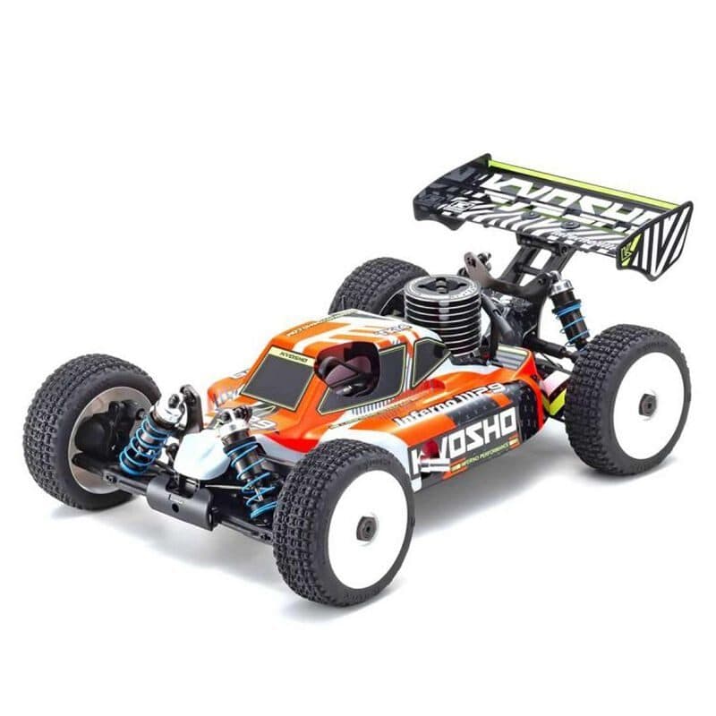 CARRO KYOSHO 1/8 INFERNO MP9 TKI4 V2 .21 RTR 4WD BUGGY 33021