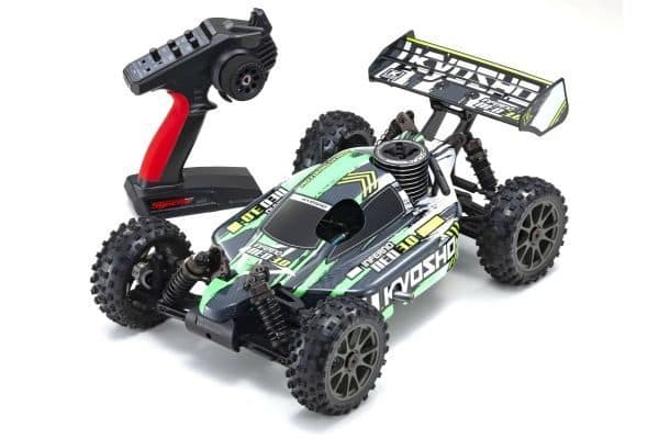 CARRO KYOSHO 1/8 INFERNO NEO 3.0 .21 RTR 4WD BUGGY GREEN 33012T4