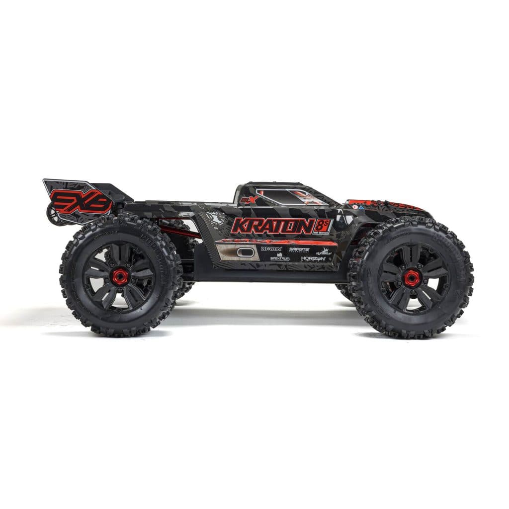 CARRO ARRMA 1/5 KRATON 8S 4WD BLX EXB MONSTER BLACK ARA5808V2T1