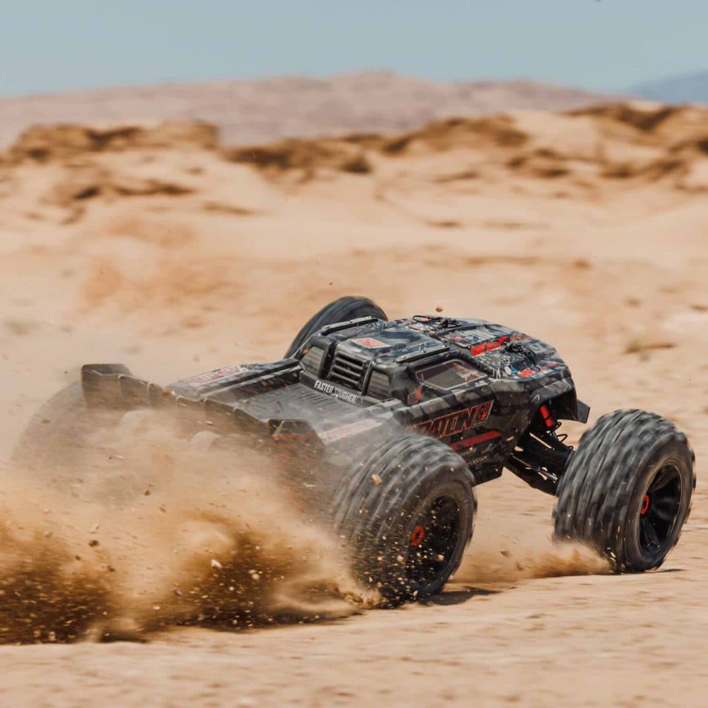CARRO ARRMA 1/5 KRATON 8S 4WD BLX EXB MONSTER BLACK ARA5808V2T1