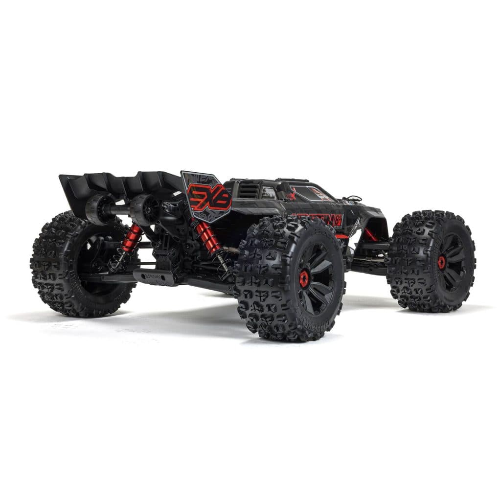 CARRO ARRMA 1/5 KRATON 8S 4WD BLX EXB MONSTER BLACK ARA5808V2T1