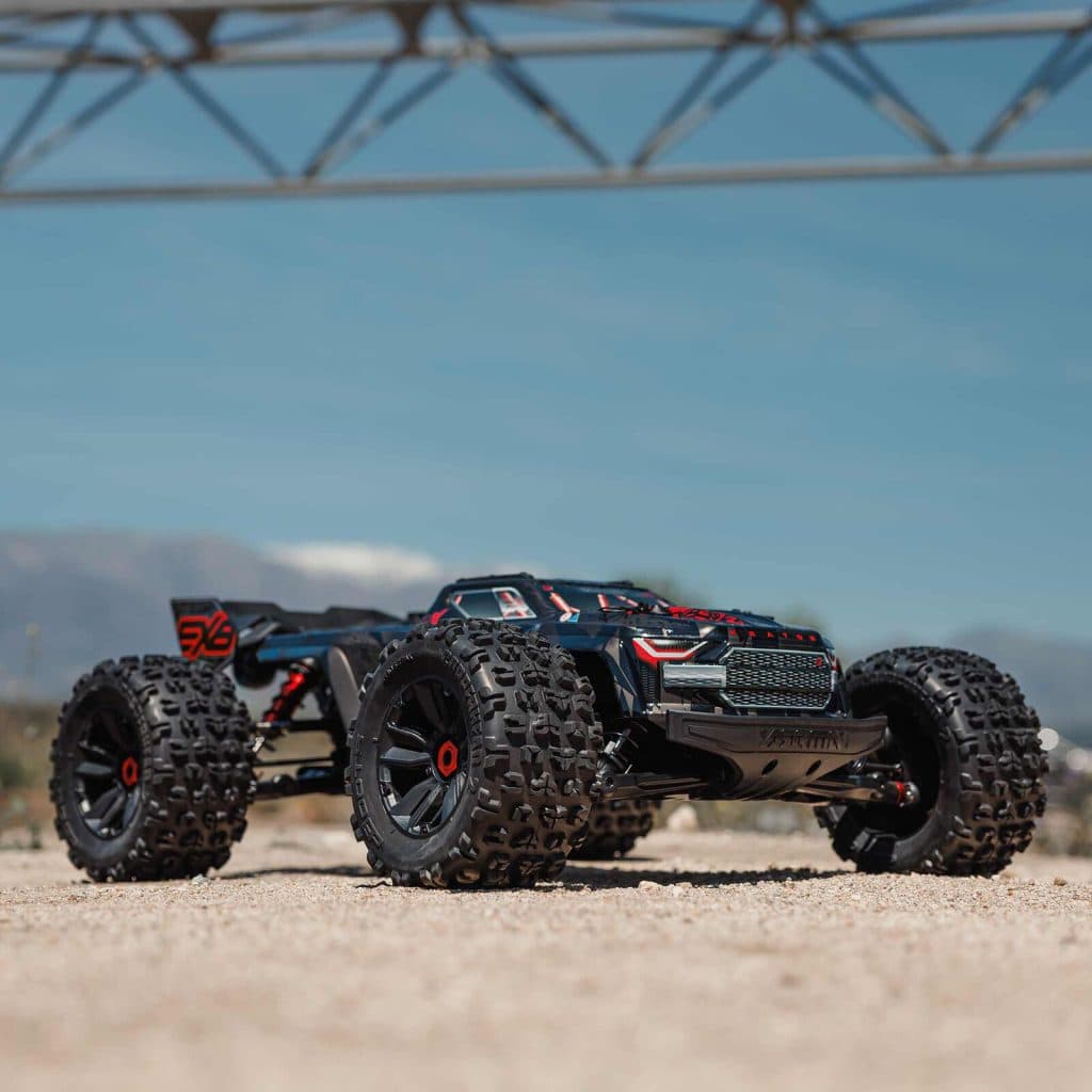 CARRO ARRMA 1/5 KRATON 8S 4WD BLX EXB MONSTER BLACK ARA5808V2T1