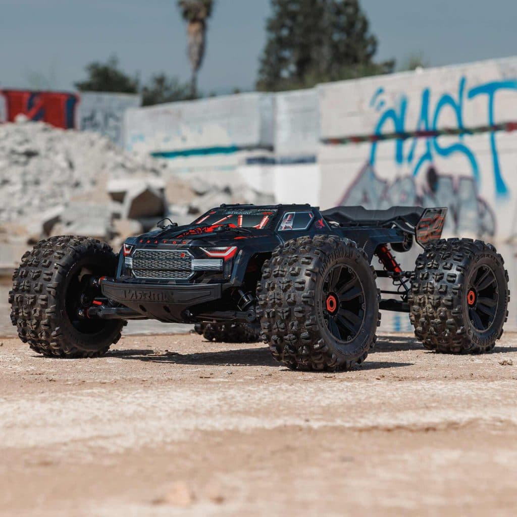 CARRO ARRMA 1/5 KRATON 8S 4WD BLX EXB MONSTER BLACK ARA5808V2T1