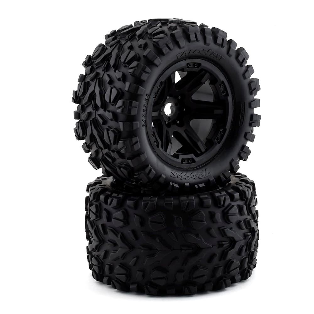 RODA TRAXXAS TALON EXT 3.8" 17MM PAR (SLEDGE,E-REVO VXL) 8672