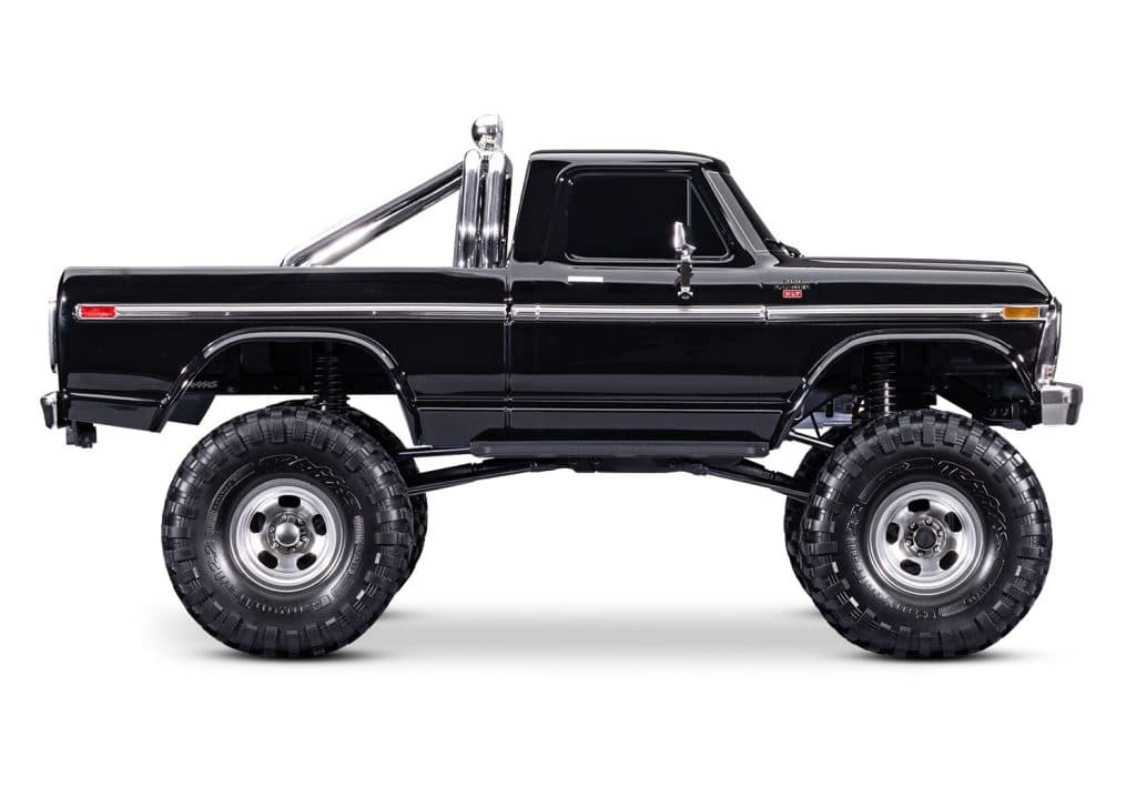 CARRO TRAXXAS 1/10 TRX-4 FORD 79 F-150 RANGER XLT TQI BLACK