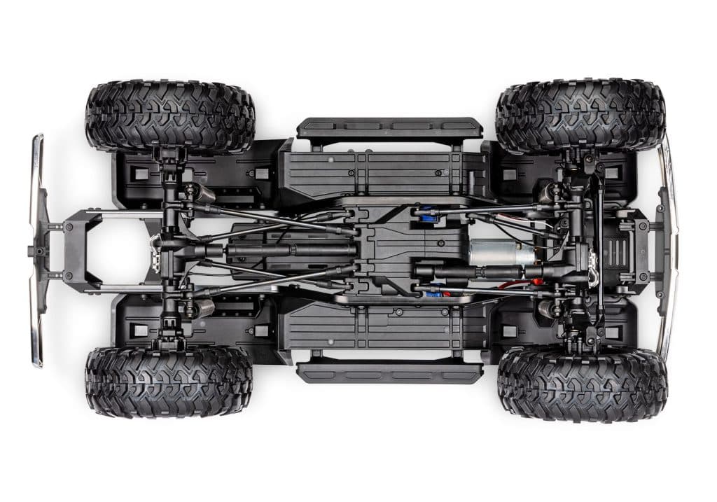 CARRO TRAXXAS 1/10 TRX-4 FORD 79 F-150 RANGER XLT TQI BLUE 92046-4